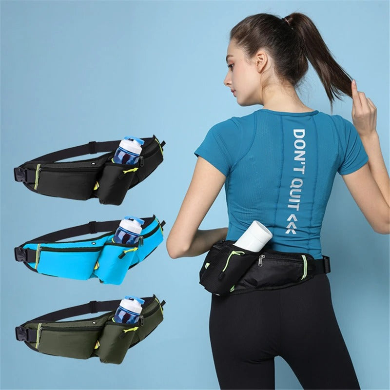 Hardloopheuptas met Fleshouder Waterdicht Sporttas Heupriem voor Joggen Fitness Trail Running Outdoor Sporten | Sulvida