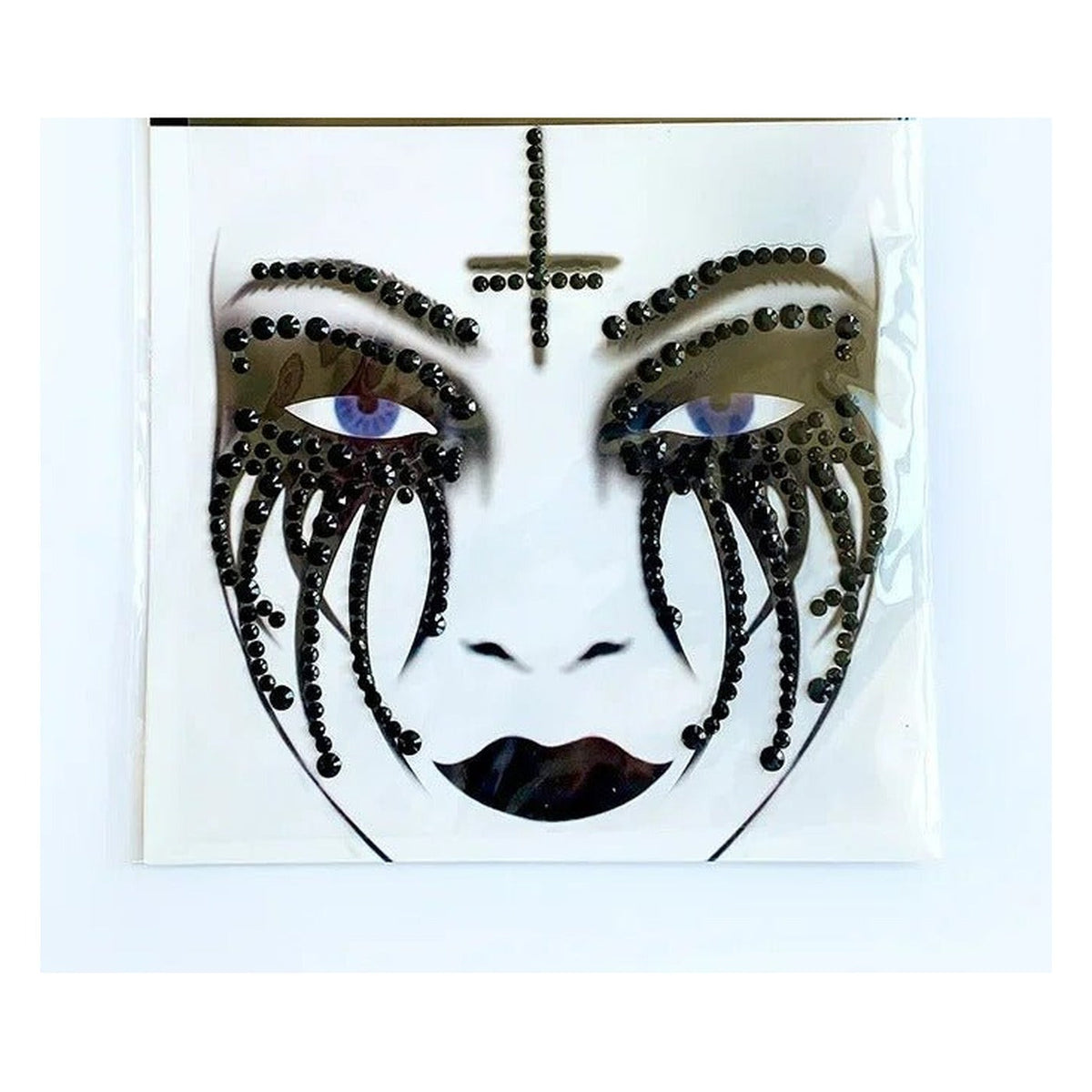 Gezichtsjuwelen Acryl Strass voor Halloween – Zelfklevende Edelsteentjes Gezicht Complete Set Party Make-up | Sulvida