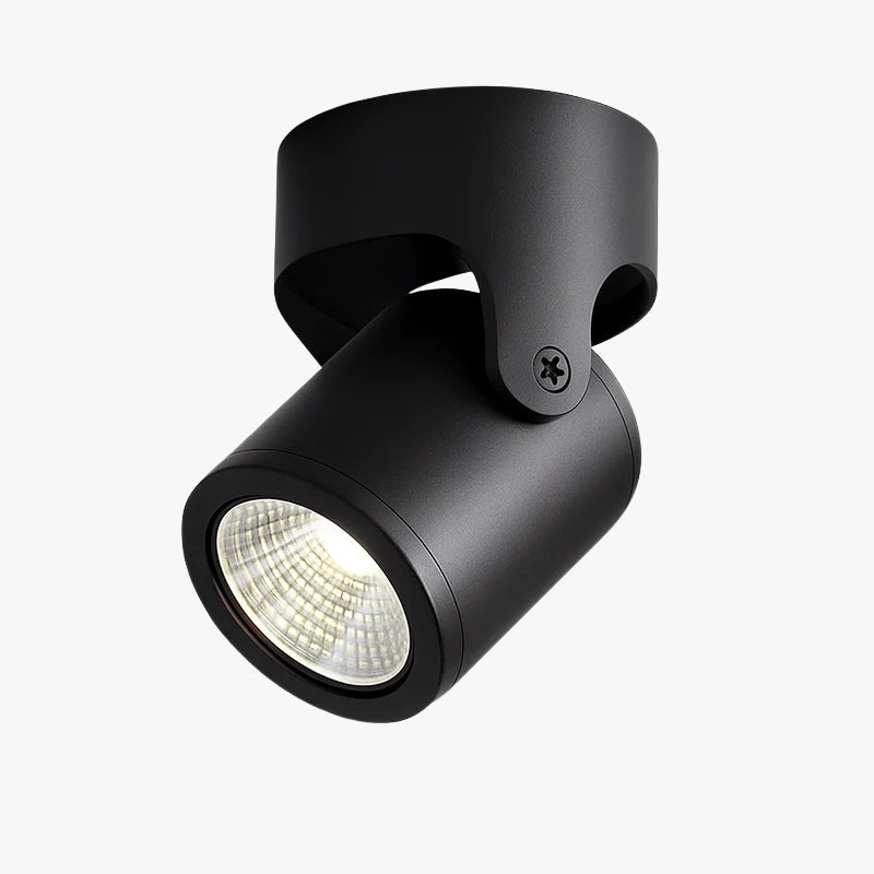 Draaibare LED plafondspot opbouw aluminium dimbaar voor keuken woonkamer slaapkamer kantoor modern design | Sulvida