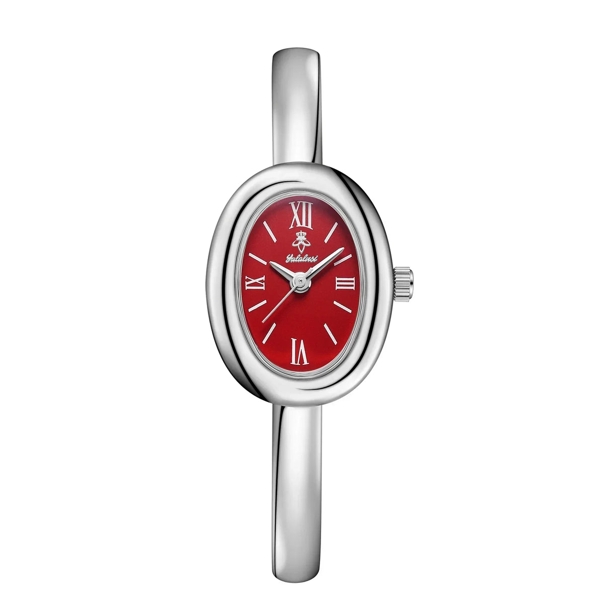 Ovaal Armband Horloge Edelstaal Goudkleur Dames Elegant Minimalistisch Design Roestvrij Staal Polshorloge | Sulvida