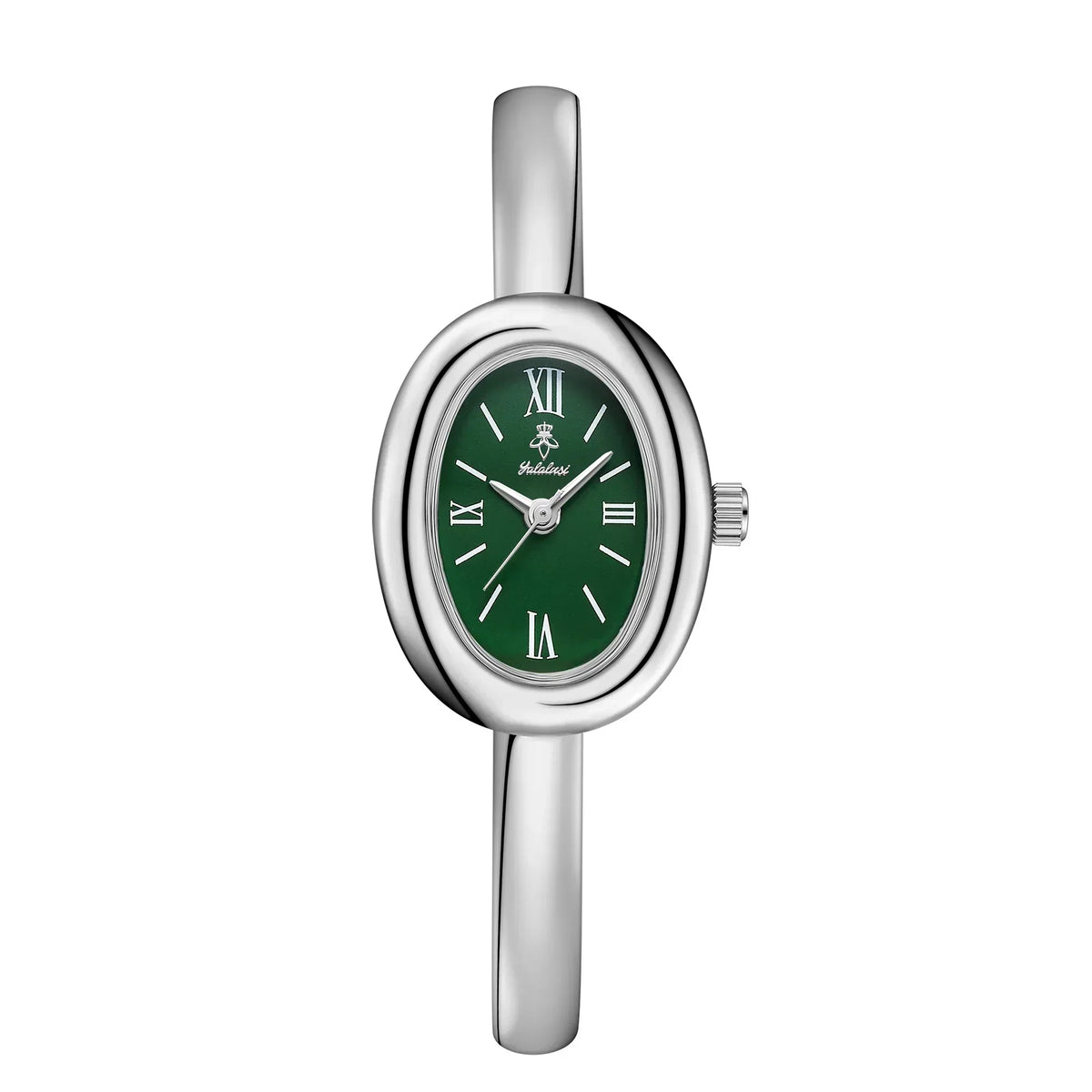 Ovaal Armband Horloge Edelstaal Goudkleur Dames Elegant Minimalistisch Design Roestvrij Staal Polshorloge | Sulvida