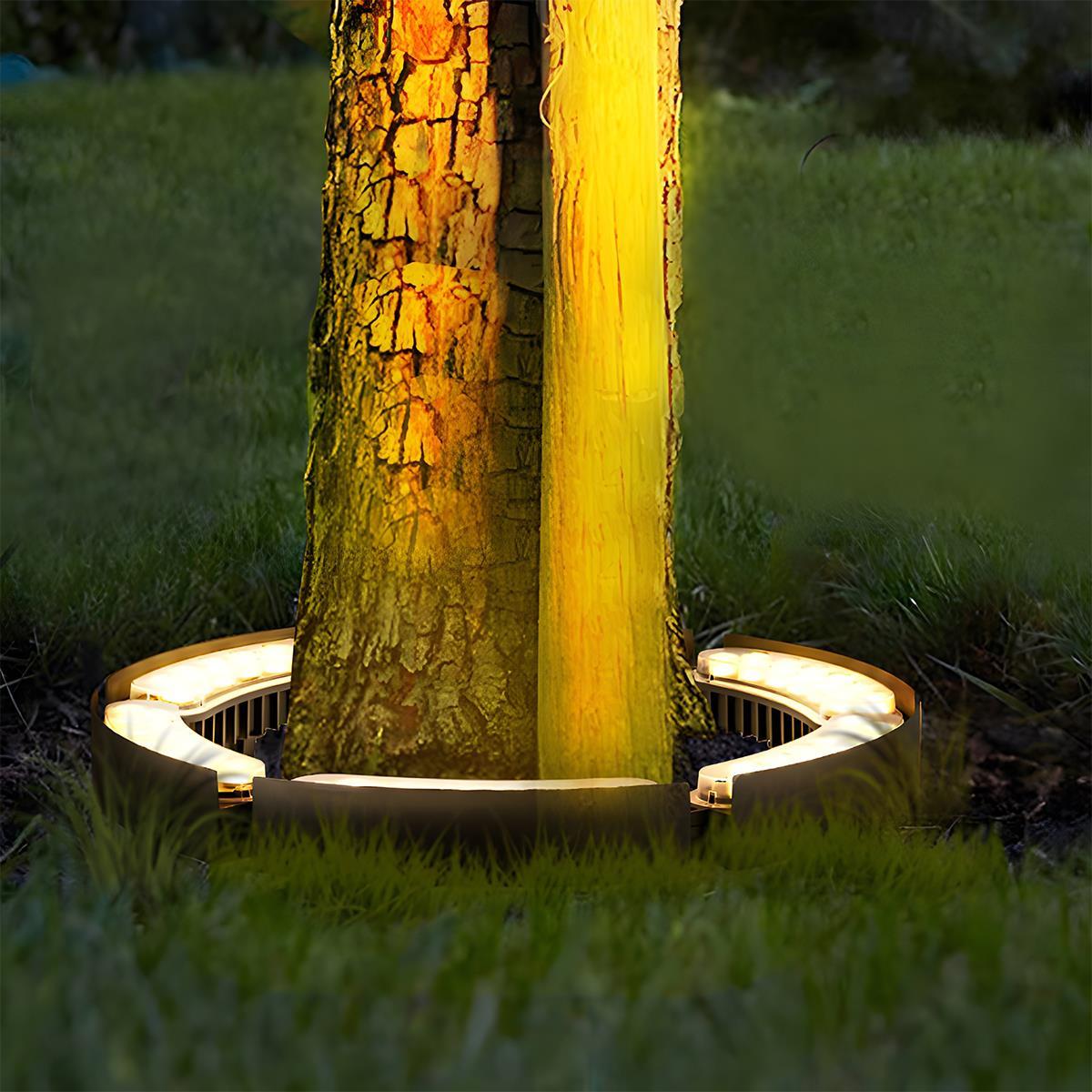 LED Spotverlichting Tuin 24V Laagspanning Boogvorm Waterdicht IP65 Grondspot Set voor Bomen en Planten | Sulvida
