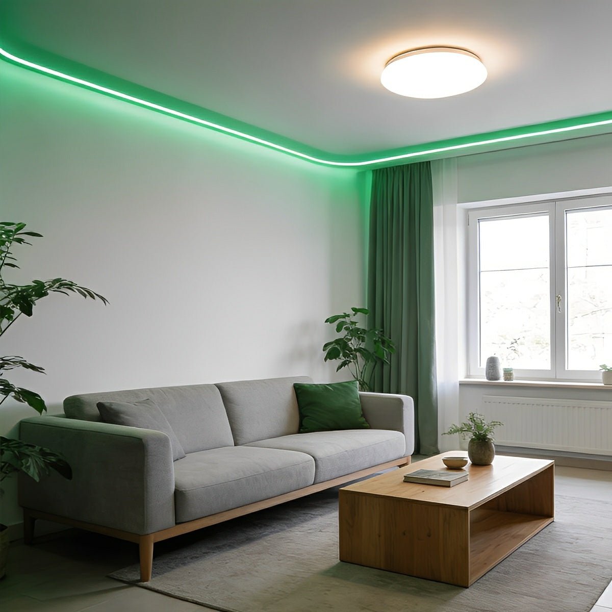 Flexibele LED-lichtstrip voor inbouwverlichting met 144 lampen per meter IP67 waterdicht dimbaar sfeerlicht | Sulvida