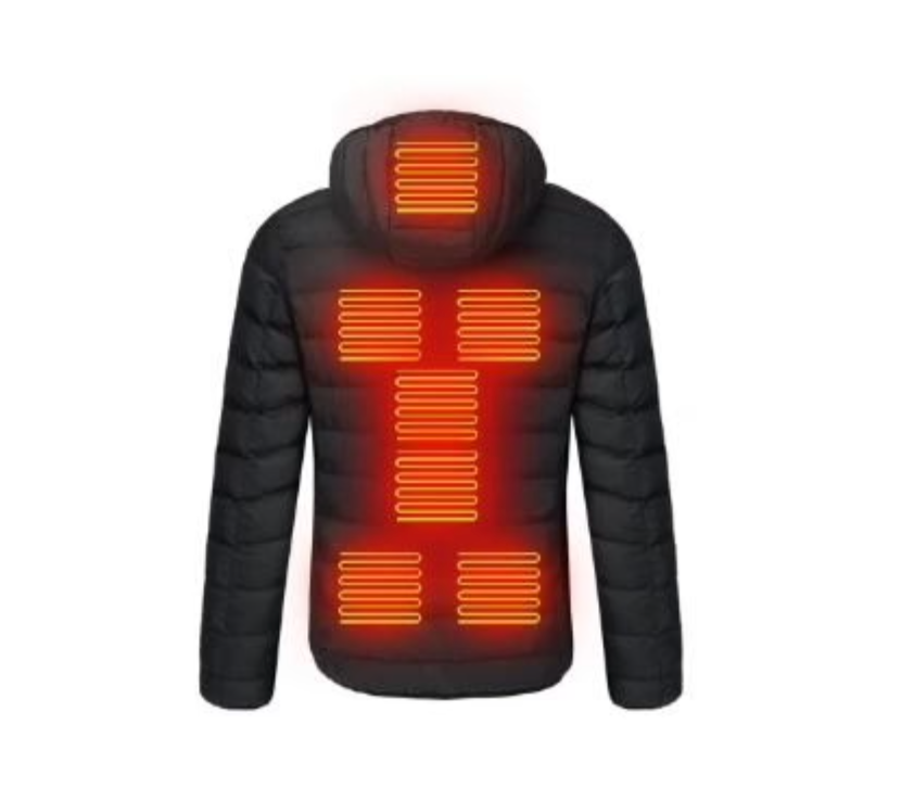 Unisex verwarmde winterjas met USB powerbank 3 warmtestanden waterafstotend winddicht outdoorkleding | Sulvida