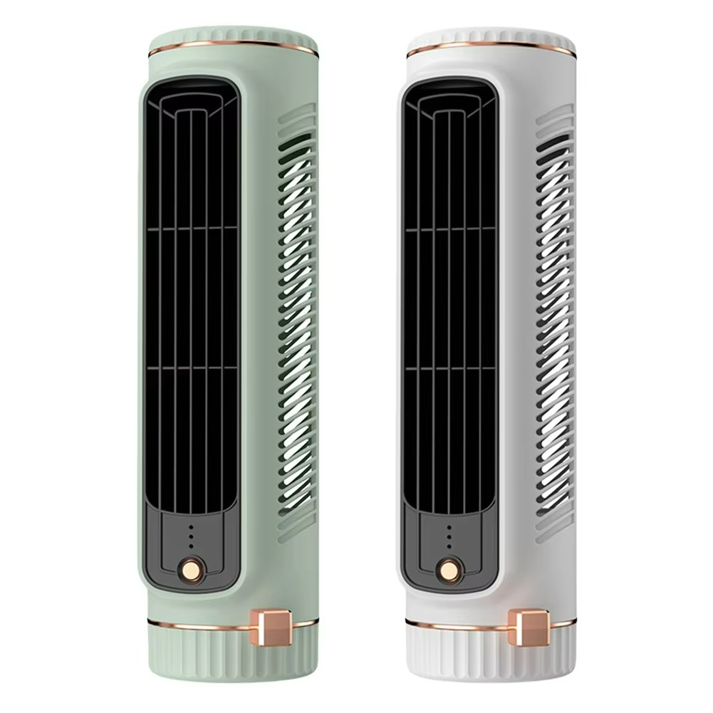 Bladloze Ventilator 360° Luchtcirculatie Koeling 32,8cm 5W Stil ABS Woonkamer Kantoor Tafelventilator | Sulvida