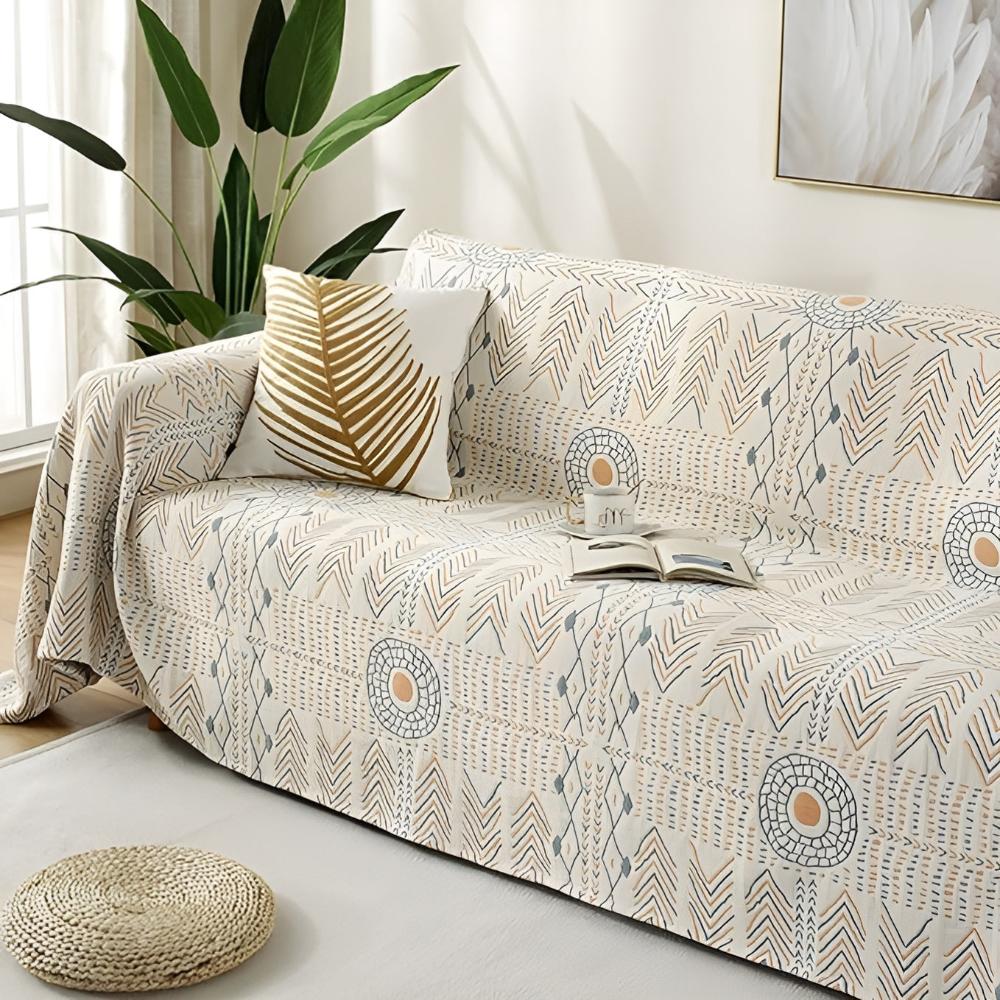 Dubbelzijdige Katoenen Plaid Zacht Deken Bed Bank Sprei Geruit Woonkamer Slaapkamer Woondecoratie Omkeerbaar | Sulvida