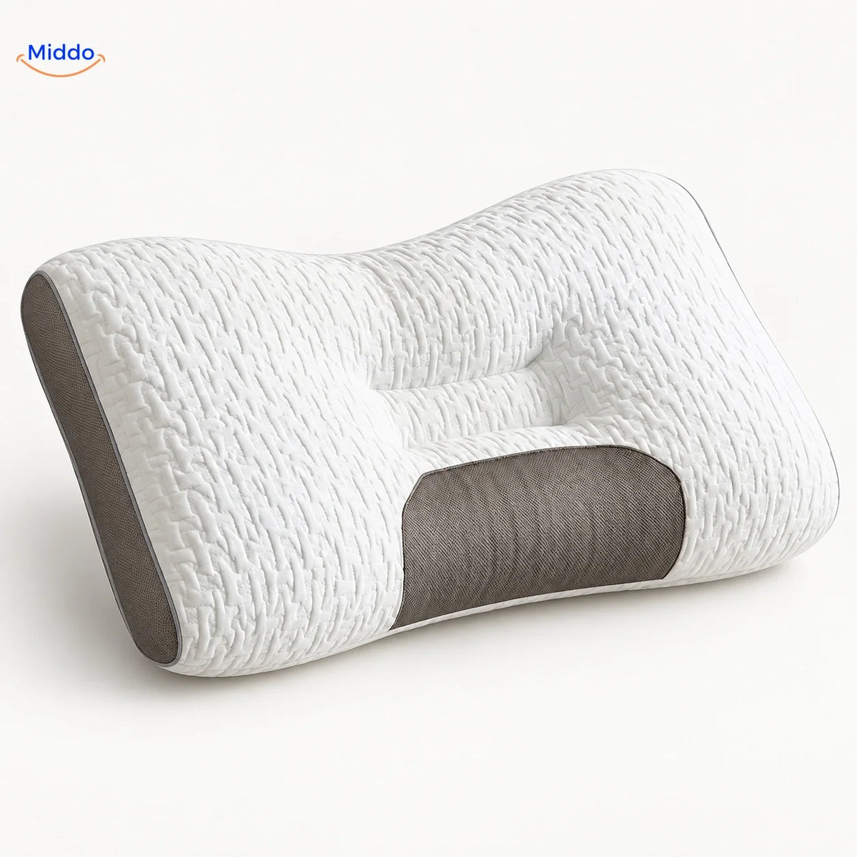 Ergonomisch Neksteunkussen Golfpatroon Honingraat Rug Zijslapers Orthopedisch Memory Foam Slaapkussen | Sulvida