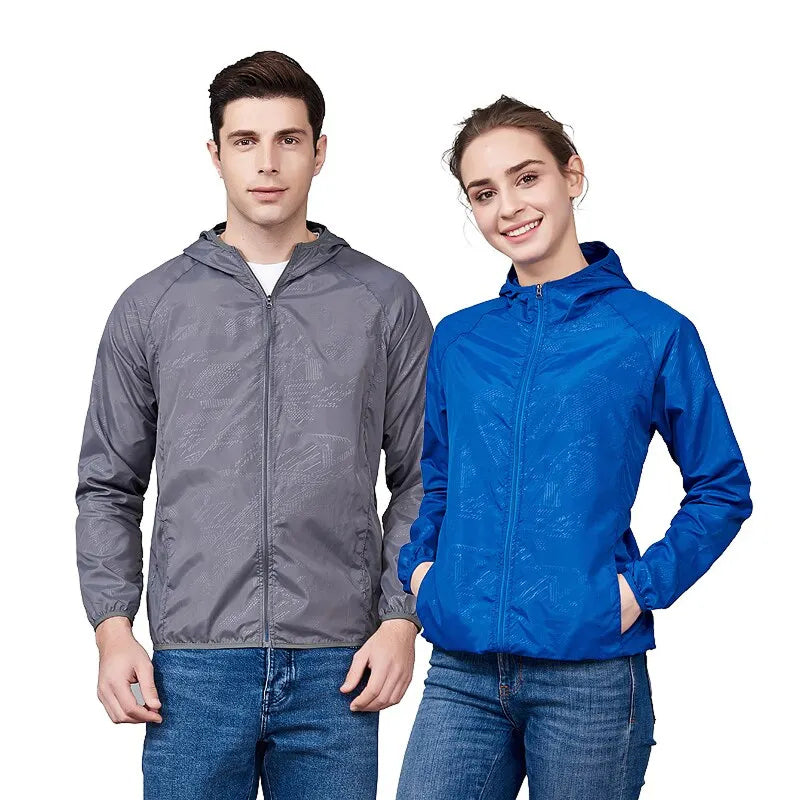 Veste softshell légère et imperméable, respirante et coupe-vent, pour la randonnée en extérieur, pliable, compacte et fonctionnelle | Sulvida