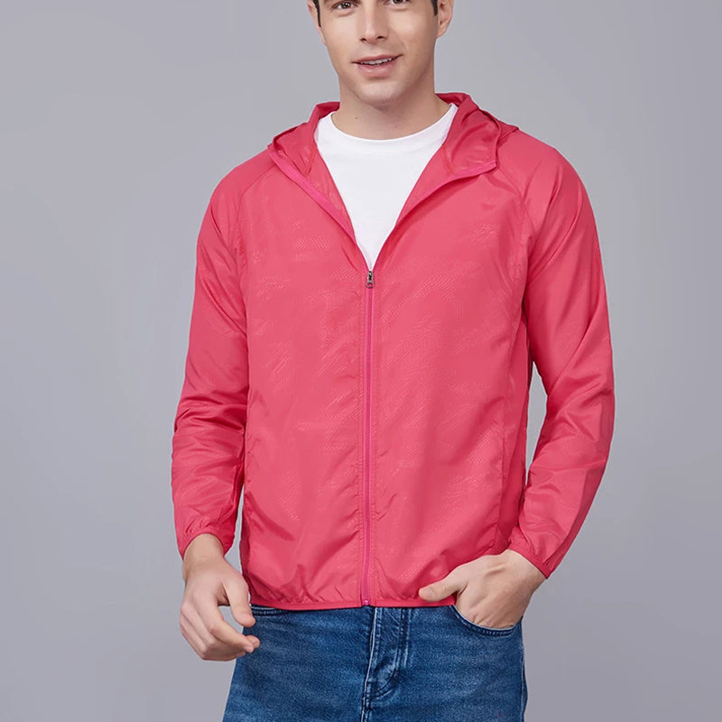 Veste softshell légère et imperméable, respirante et coupe-vent, pour la randonnée en extérieur, pliable, compacte et fonctionnelle | Sulvida