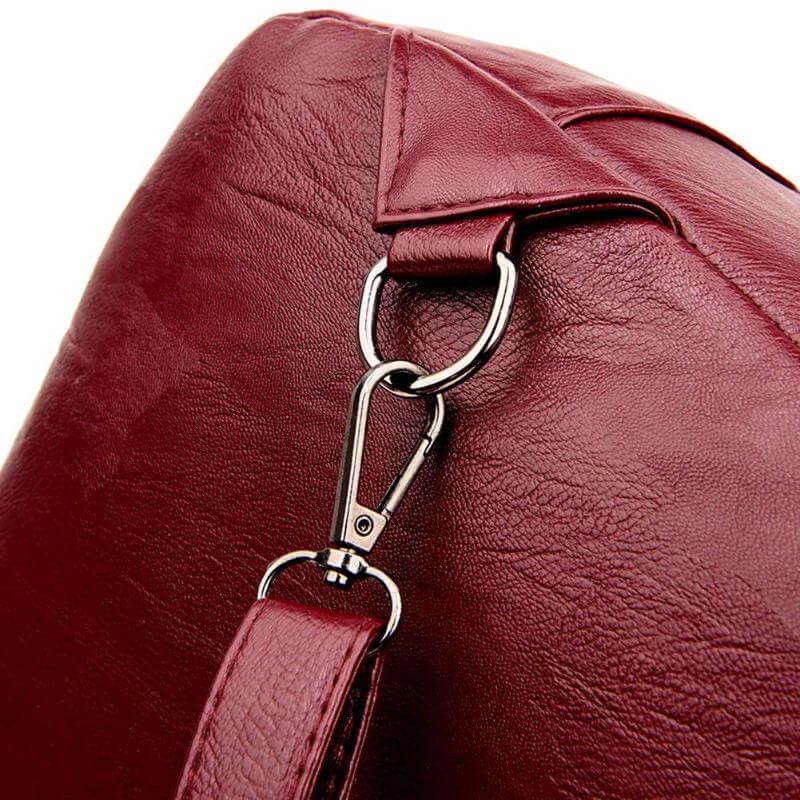 Elegante leren rugzak dames stijlvol draagcomfort luxe design dagelijks gebruik praktische vakken zakken | Sulvida
