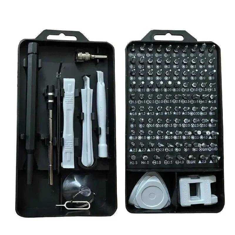 115-delige precisie schroevendraaier bitset met magnetische tips professionele reparatie gereedschapsset | Sulvida