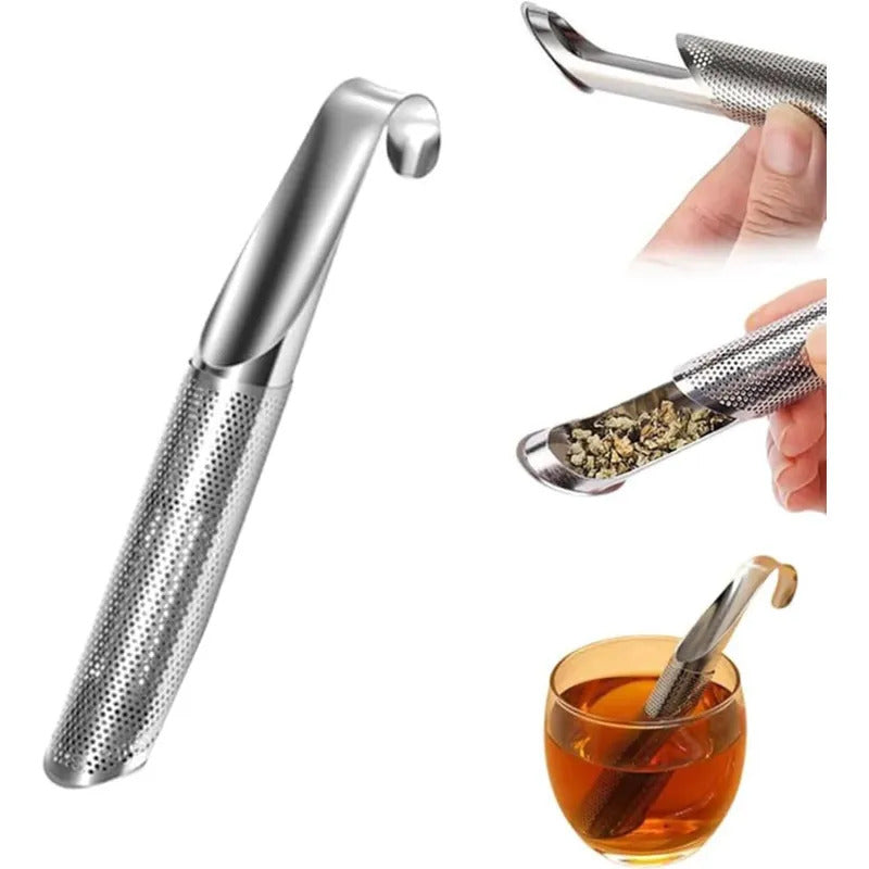 Thee-infuser RVS met Fijnmazig Filter Set van 2 Theebollen Herbruikbaar Theezeef voor Losse Thee en Kruiden | Sulvida
