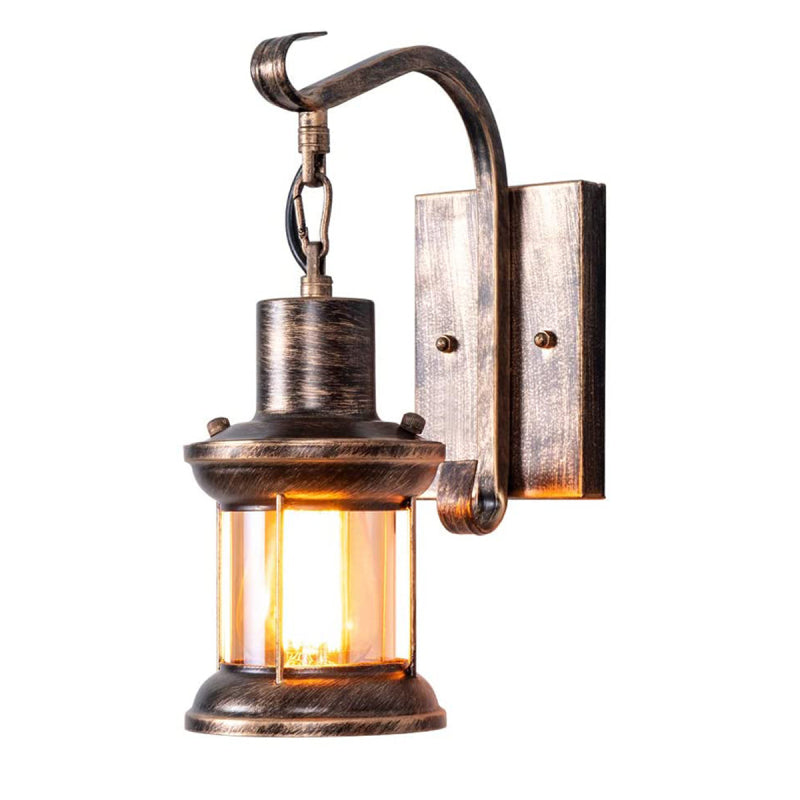Industriële Wandlamp Metaal Zwart Brons Retro Sfeerlicht Woonkamer Slaapkamer E27 Fitting Vintage Design | Sulvida