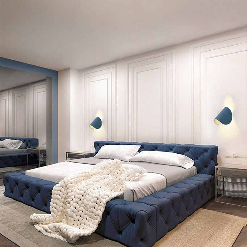Wandlamp Beer met Ballon 360° Draaibaar Metaal LED Verlichting Kinderkamer Slaapkamer Babykamer Zwart Wit Rood Blauw | Sulvida