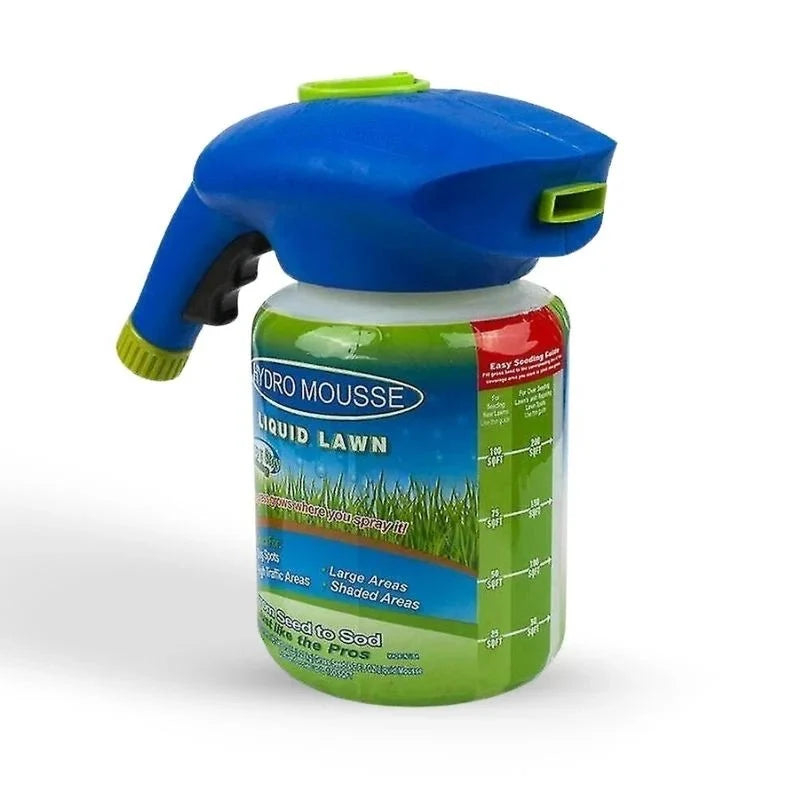 Vloeibaar graszaad spray voor het herstellen van kale plekken gazon tuinonderhoud milieuvriendelijk snel | Sulvida