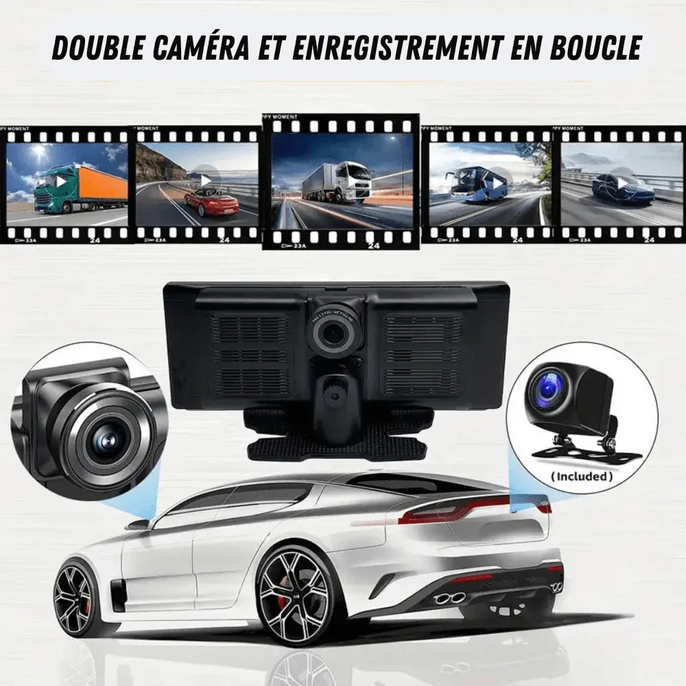 Auto Scherm met Apple CarPlay en Android Auto Full HD Camera Touchscreen Display voor Moderne Voertuigen | Sulvida