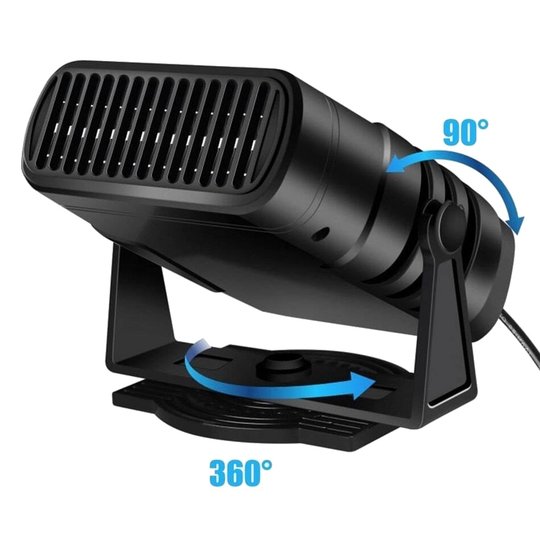 Draagbare 12V Autoverwarmer met Ontdooifunctie voor Voorruit Glas Ramen Autoruit Verwarming Ontdooien | Sulvida