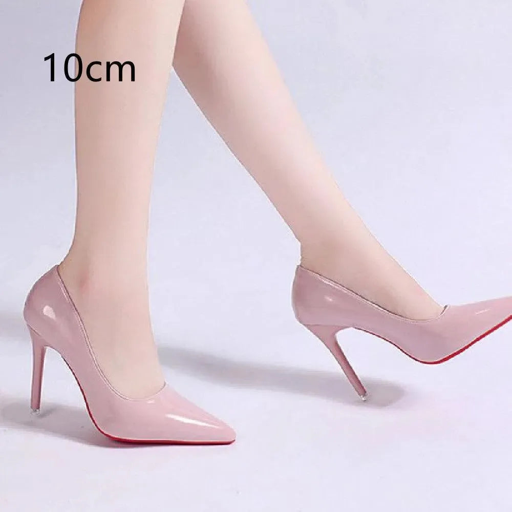 Dames Elegante Stiletto Pumps met Lage Instap en Hoge Hak voor Feest Bruiloft Party Avondkleding | Sulvida