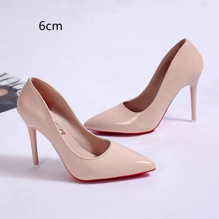 Dames Elegante Stiletto Pumps met Lage Instap en Hoge Hak voor Feest Bruiloft Party Avondkleding | Sulvida