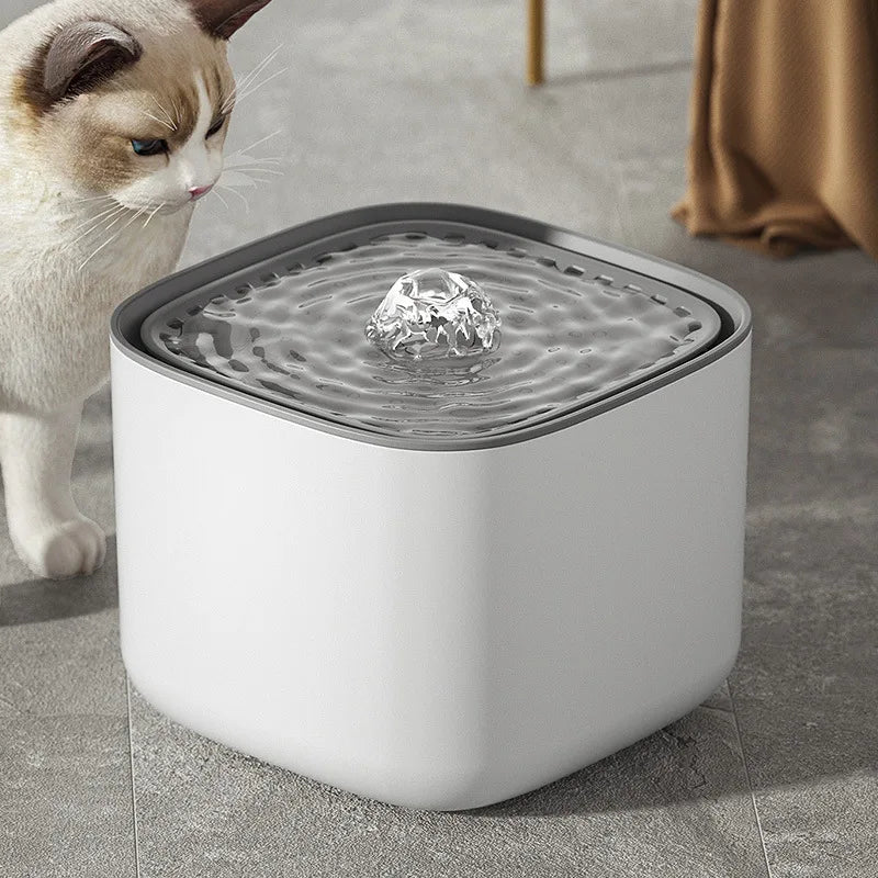 Huisdier Drinkfontein 3 Liter met Filter Stil Automaat Waterpomp voor Katten en Honden Voerbak Drinkbak | Sulvida