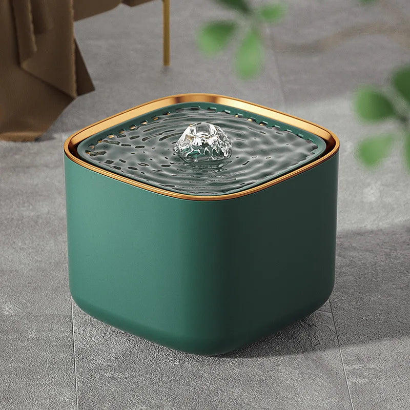 Huisdier Drinkfontein 3 Liter met Filter Stil Automaat Waterpomp voor Katten en Honden Voerbak Drinkbak | Sulvida