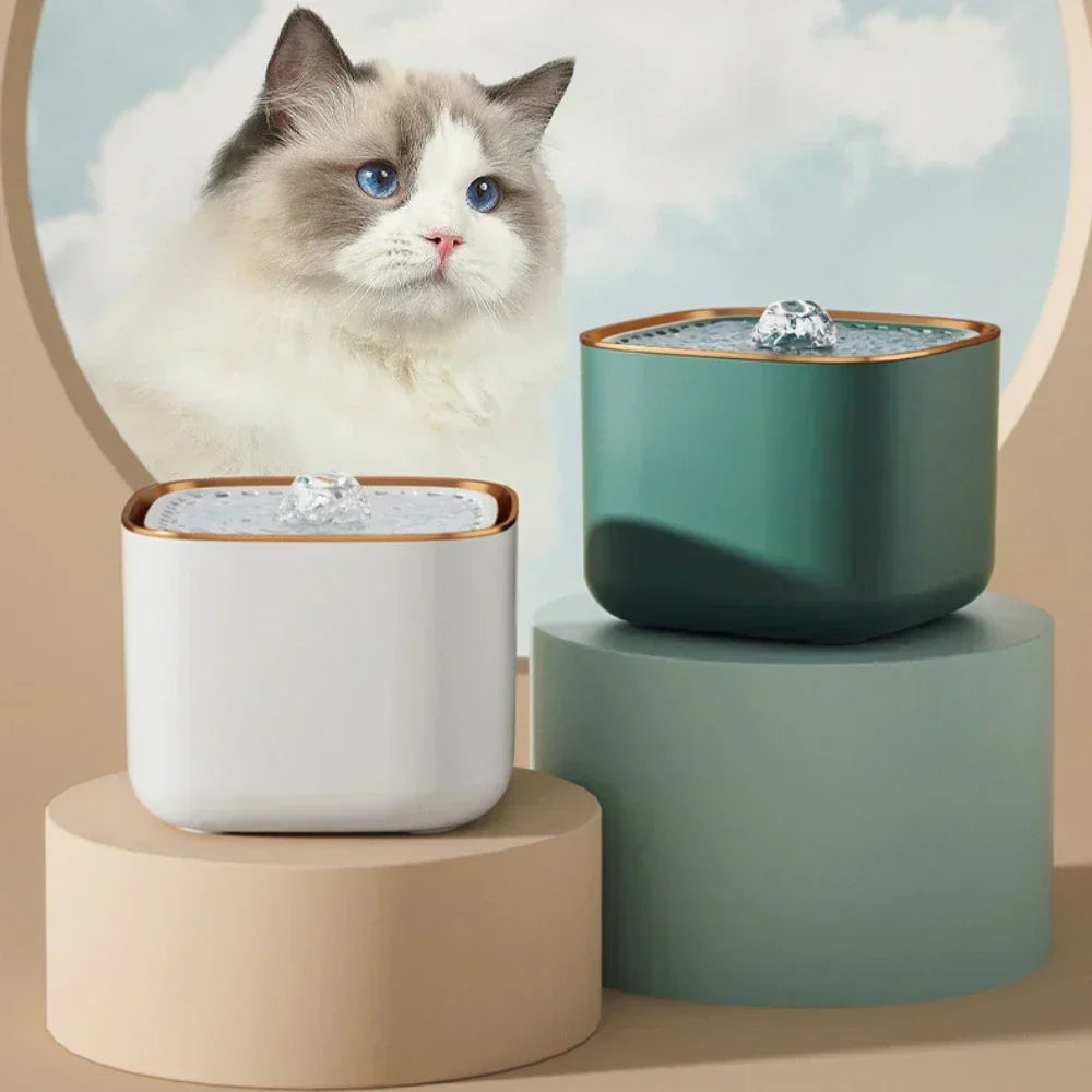 Drinkfontein voor Honden en Katten 3 Liter met Waterfilter Automatisch Drinkbakje Waterdispenser Huisdieren | Sulvida