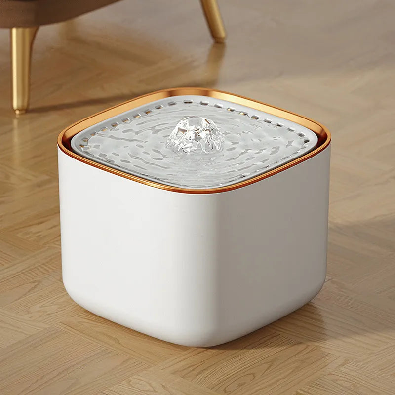 Huisdier Drinkfontein 3 Liter met Filter Stil Automaat Waterpomp voor Katten en Honden Voerbak Drinkbak | Sulvida