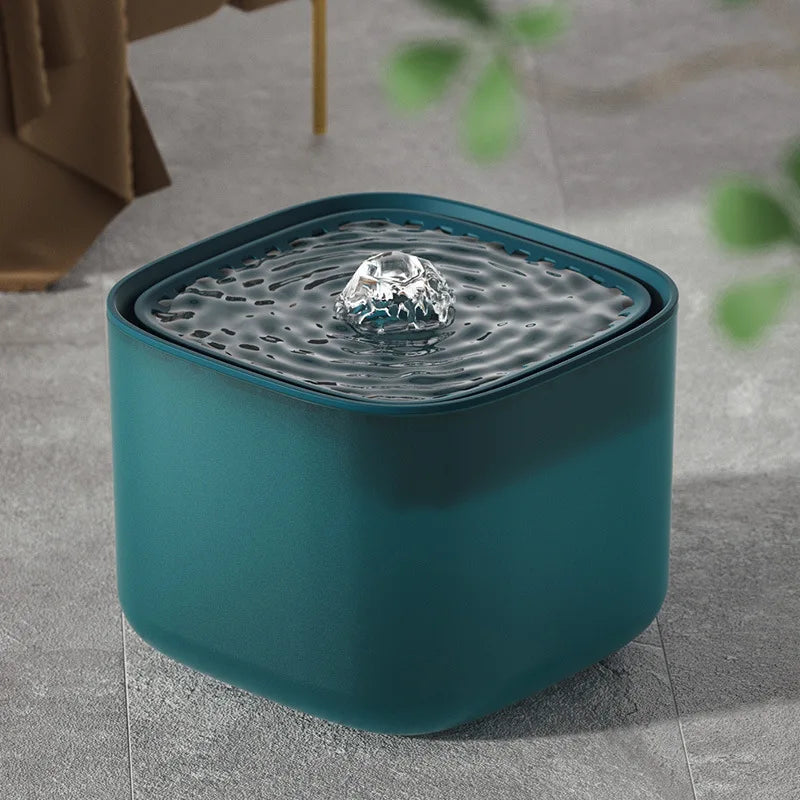 Huisdier Drinkfontein 3 Liter met Filter Stil Automaat Waterpomp voor Katten en Honden Voerbak Drinkbak | Sulvida