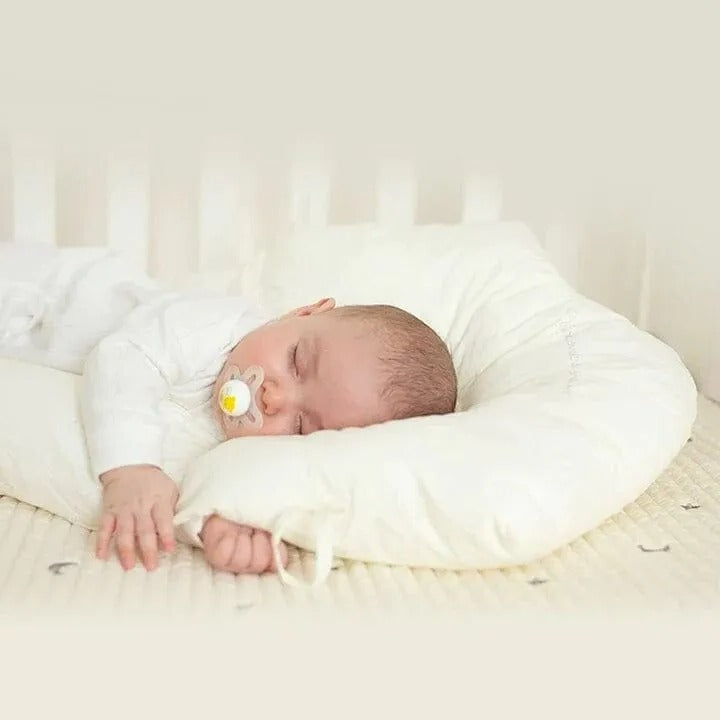 Babysteunkussen met Verstelbare Zijkanten en Hoofdzone Pasgeboren Baby Rustondersteuning Comfortabel | Sulvida