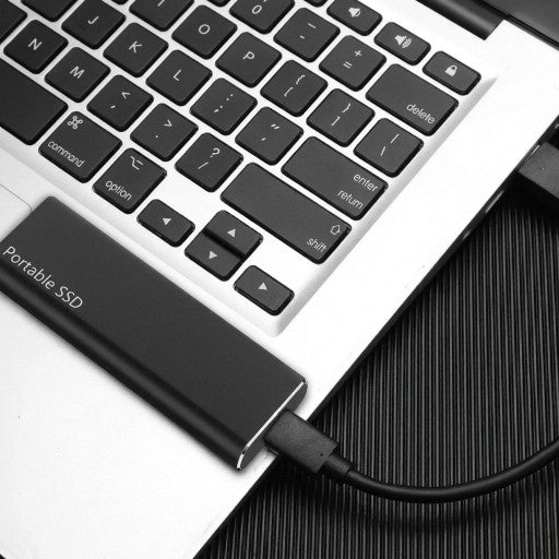 Externe Harde Schijf 4TB USB-C Draagbare SSD Gegevensopslag Dataveiligheid Compacte Beveiliging Laptop PC | Sulvida