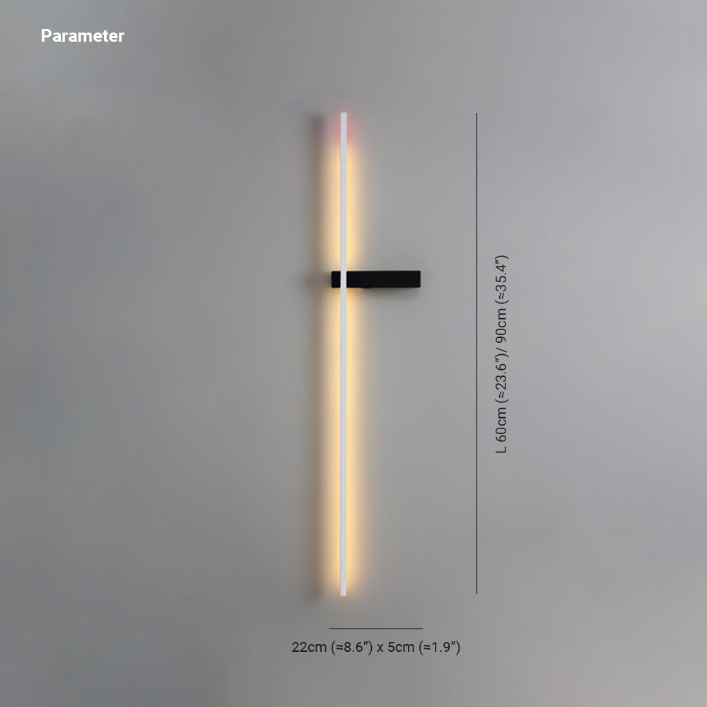 Lineaire Wandlamp Metaal Acryl Kleurrijk Modern Design Woonkamer Eetkamer Sfeervol Interieur Verlichting | Sulvida