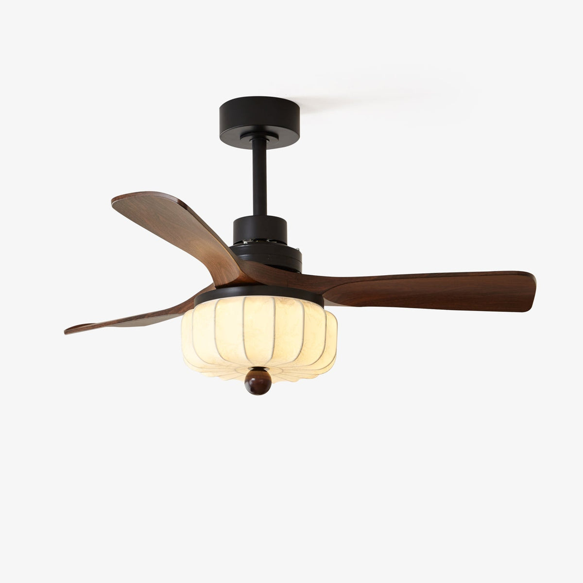 Plafondventilator met Verlichting Vintage Stijl 3 Maten Afstandsbediening 6 Snelheden LED Slaapkamer | Sulvida