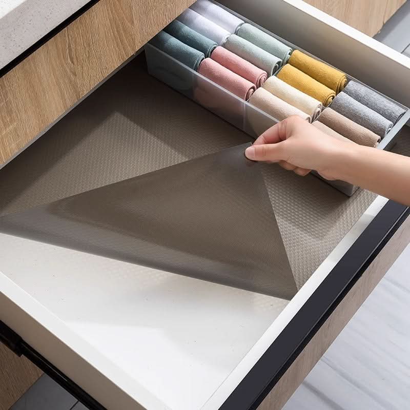 Antislip Ladematje Waterbestendig voor Keuken Kast Lade Op Maat Knipbaar 30-60cm Lade Organizer Bescherming | Sulvida