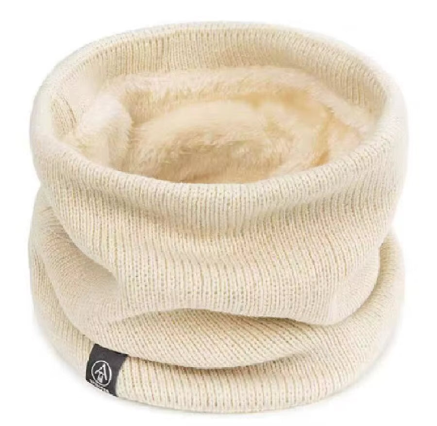 Fleece Nekwarmer Grijs Zwart Roze Beige Kaki Winter Sjaal Windbestendig Zachte Voering Outdoor Hals Bescherming | Sulvida