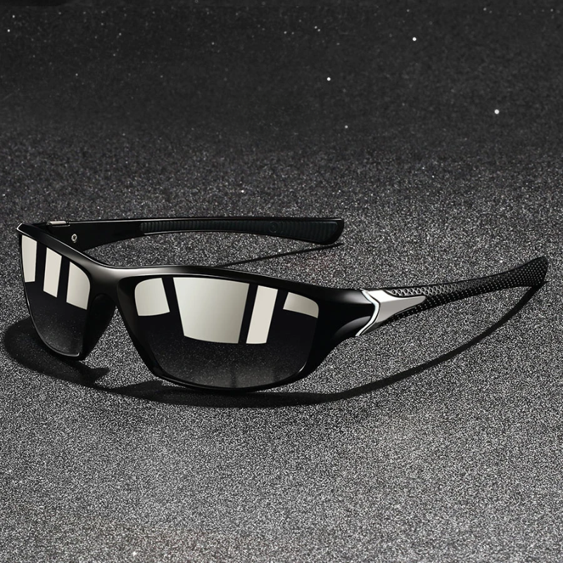 Gepolariseerde Zonnebril Heren UV400-bescherming Lichtgewicht Metalen Montuur Sportief Design Rijden Outdoor | Sulvida