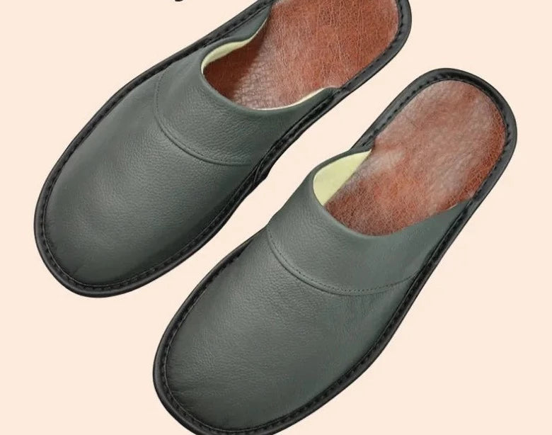 Herensloffen Lichtgewicht Zacht Binnenshuis Buitenshuis Veelzijdig Duurzaam Ademend Comfortabel Dragen Zwart Bruin | Sulvida