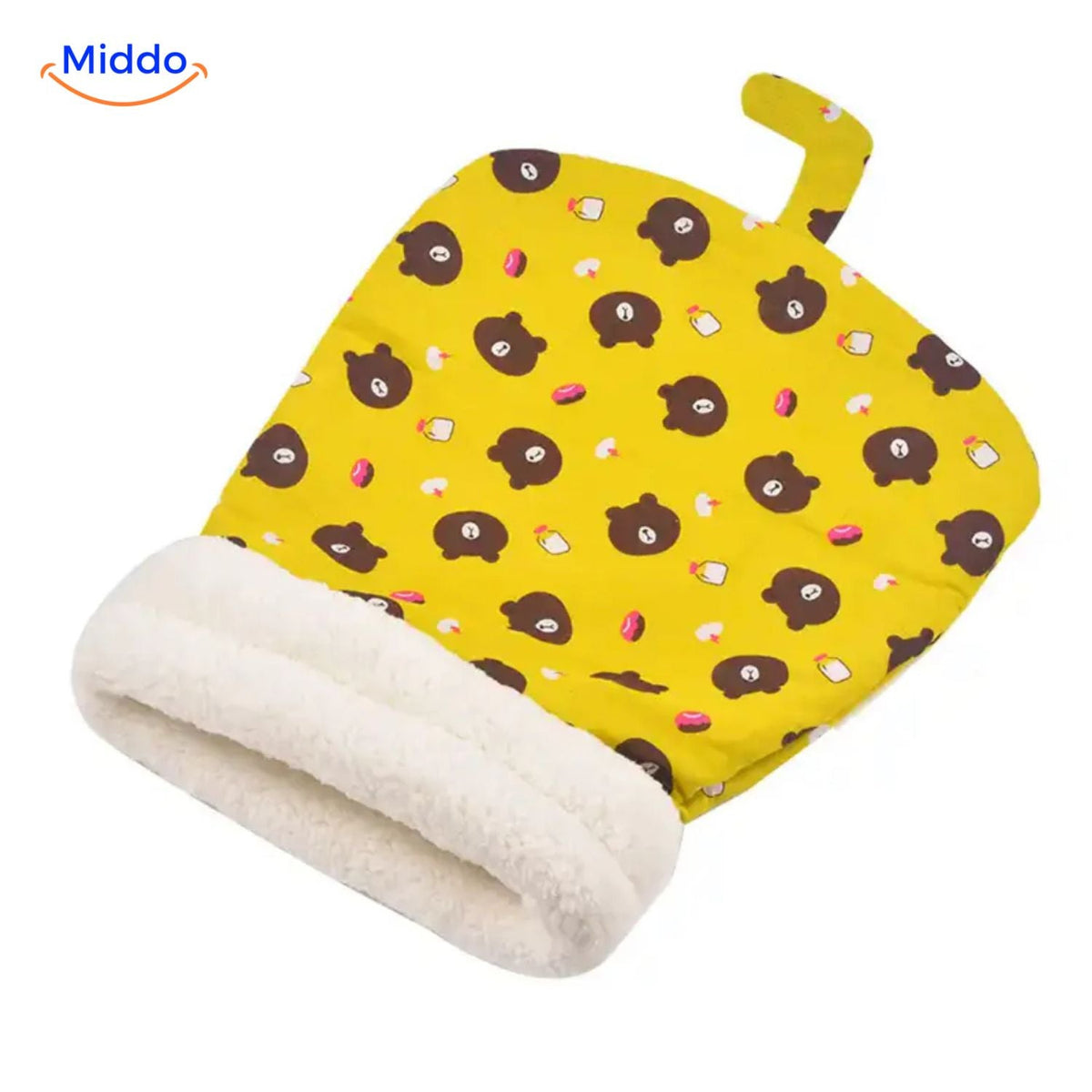 Warm Kattenbed Geel Roze Blauw Groen Knusse Slaapzak Huisdier Hond Kat Beschutting Comfortabel Zacht | Sulvida