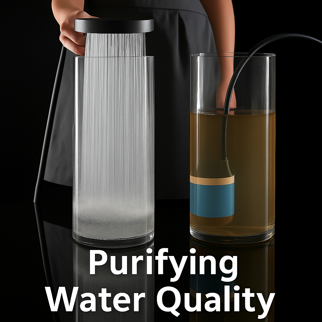Turbo Boost Douchekop met Hoge Druk en Waterfilter – Verstelbare Straalpatronen voor Vitaliserend Douchecomfort | Sulvida
