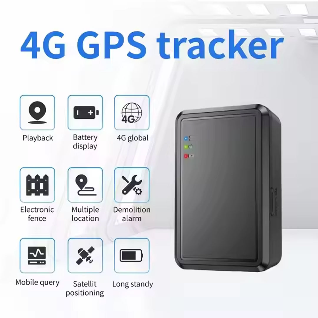 Traceur GPS magnétique avec localisation en temps réel 4G, alerte de mouvement, étanche, pour voiture, animal de compagnie et bagages | Sulvida