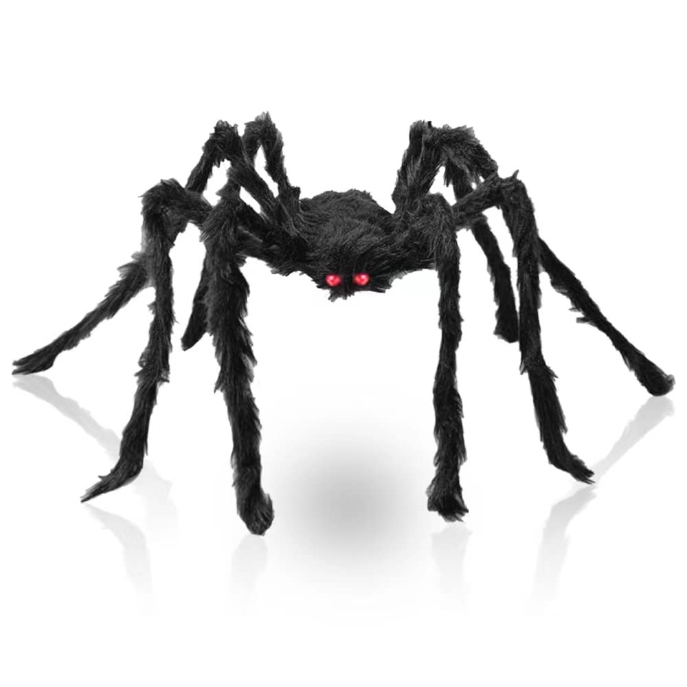 Reusachtige Decoratieve Spin – Levensechte Griezelattractie voor Binnen en Buiten met Buigbare Poten | Sulvida