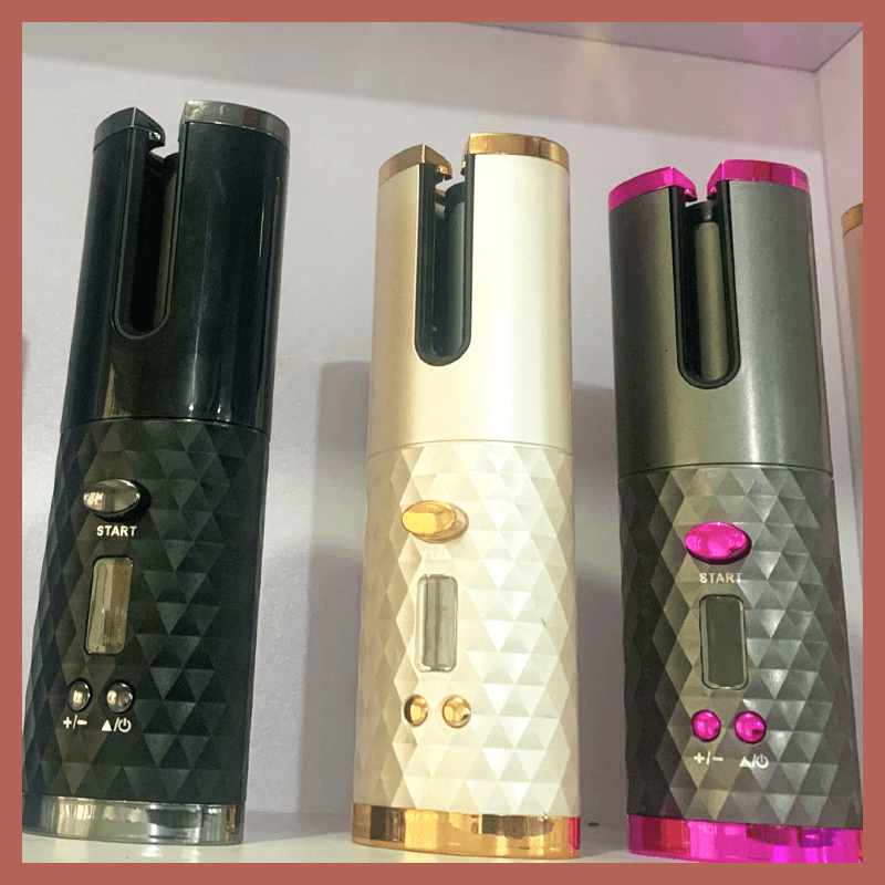 Draadloze Automatische Krultang met Keramische Technologie – Oplaadbaar Stylingtool voor Kapsalon Thuis | Sulvida