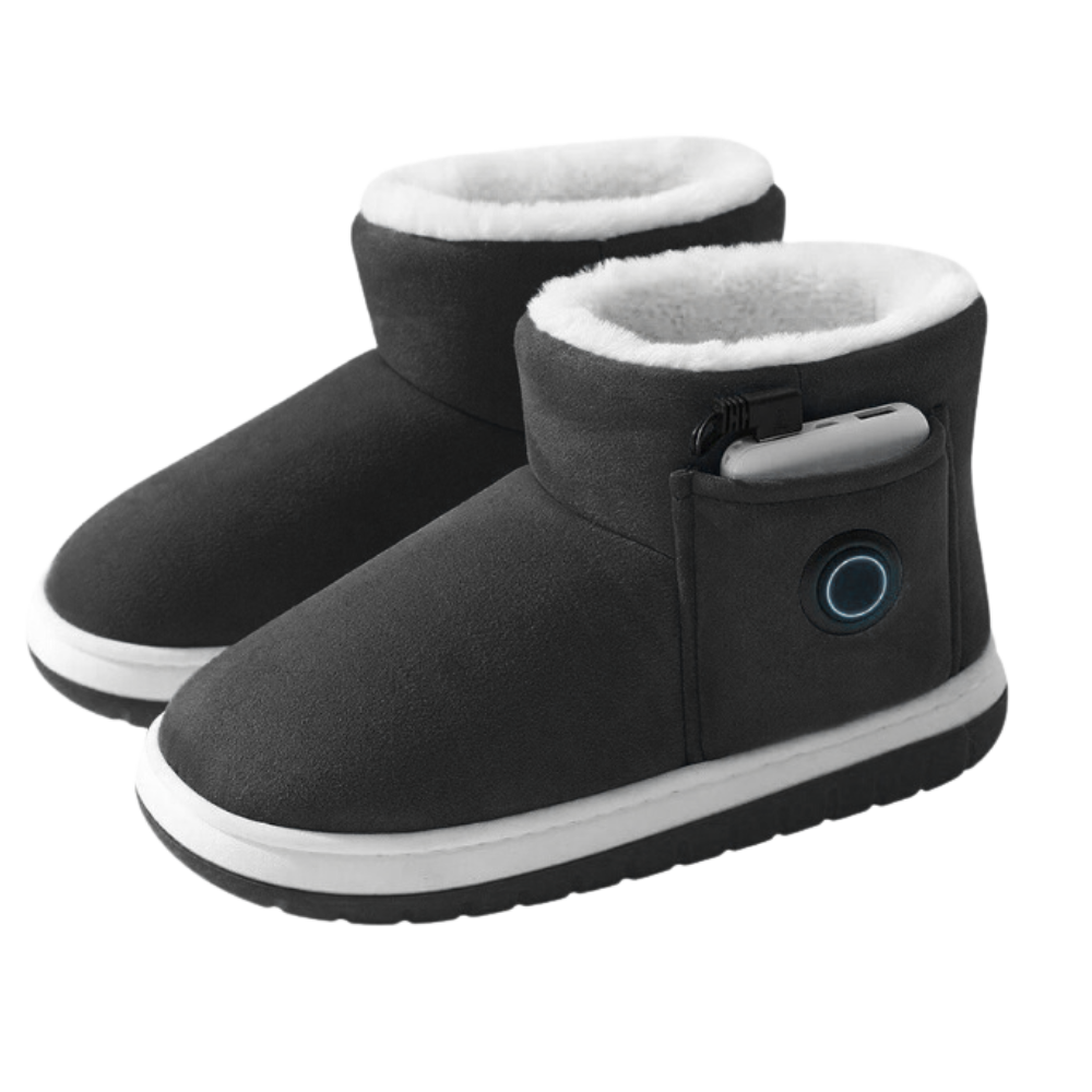Verwarmde Winterschoenen met Oplaadbare Accu Verstelbare Temperatuur en Zachte Voering voor Extra Warme Voeten | Sulvida