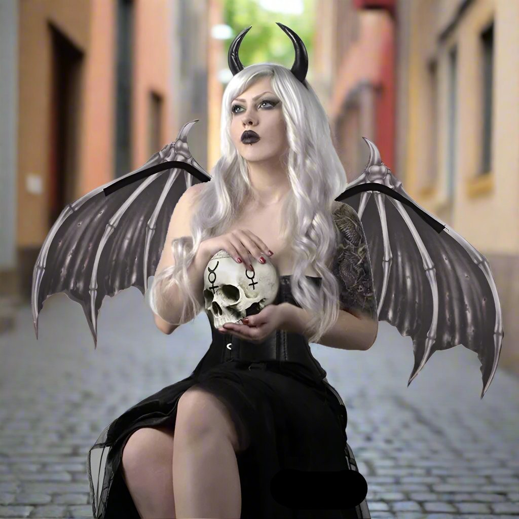 3D Vleugels Engel & Demon Kostuum Cosplay Themafeest Carnaval Opvallend Accessoire Verstelbaar Unisex | Sulvida