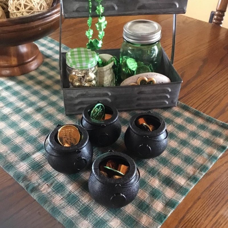 Heksenketel Snoeppotjes Set 6 Stuks – Halloween Party Decoratie Emmertjes voor Snoep Traktaties en Kinderfeestjes | Sulvida