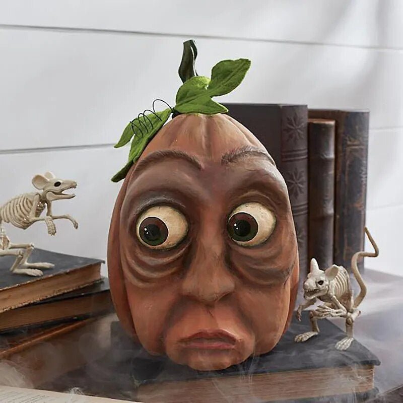 Decoratieve Pompoenfiguur Buitendecoratie Hars Tuindecoratie Grappig Halloween Decoratie Feestartikelen | Sulvida