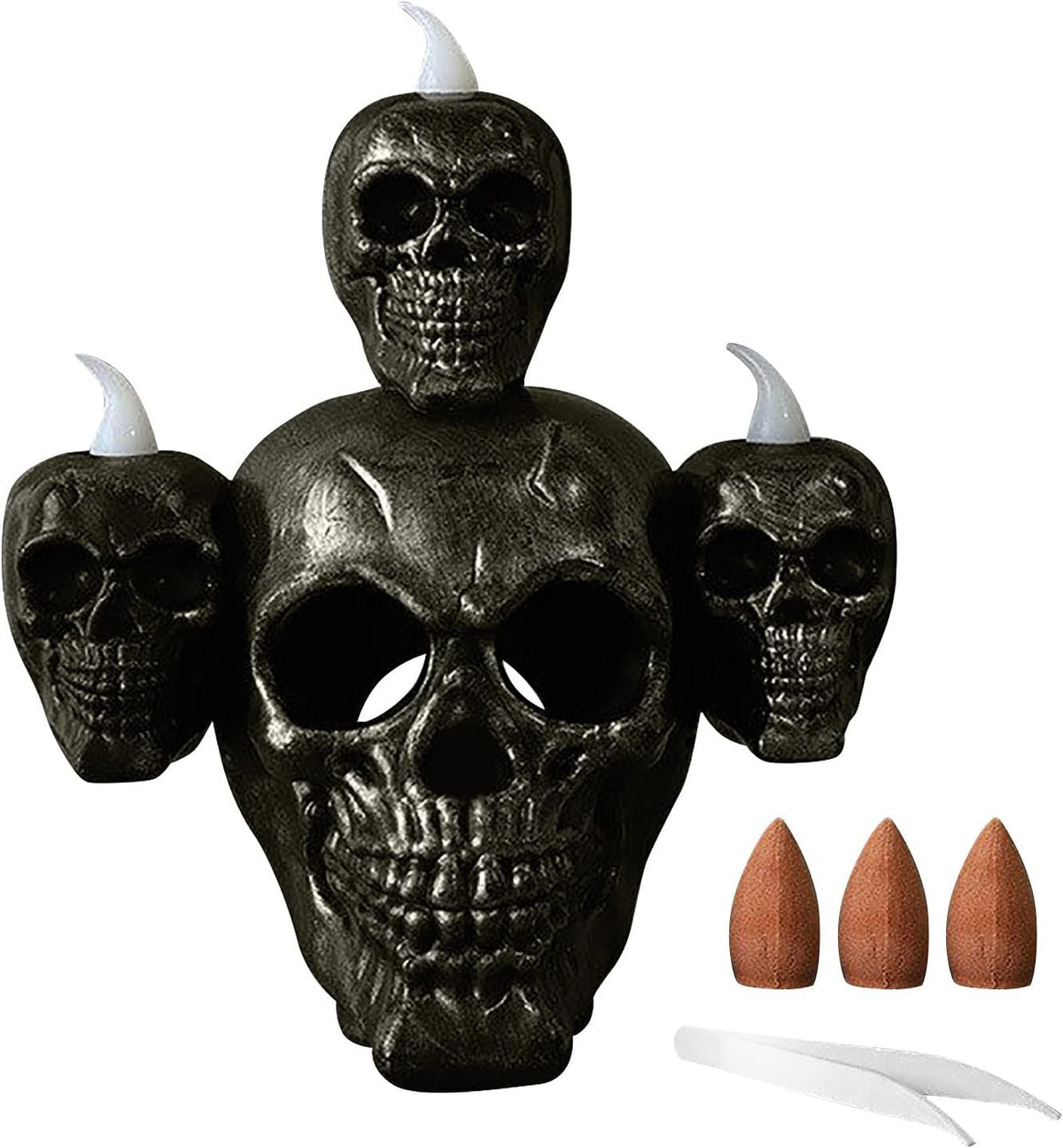 LED Schedellamp Halloween Decoratie – Sfeervolle Vlamloze Verlichting voor Feestdecoratie en Themafeesten | Sulvida