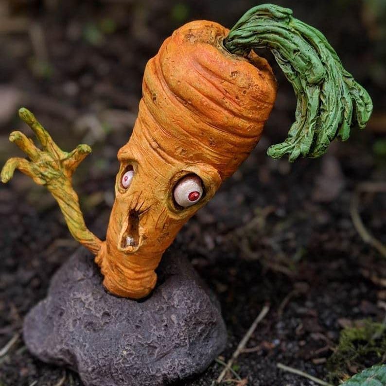 Groentekarakter Tuindecoratie Set met Zombie Onderdelen voor Plantenpotten Borders en Tuin Decoratie | Sulvida