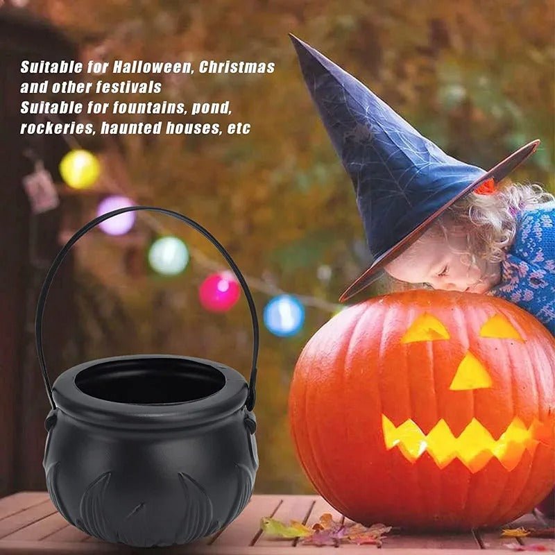 Heksenketel Lamp met Mist & LED Verlichting – 12 Kleuren Nevelmaker Halloween Sfeerverlichting Decoratie | Sulvida
