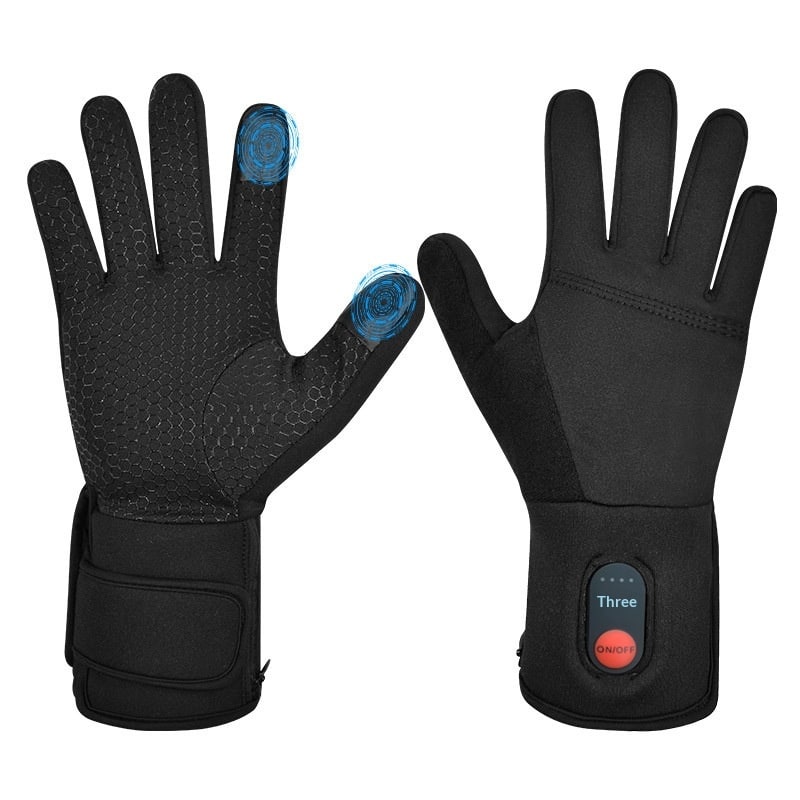 Verwarmde Handschoenen met Touchscreen en Oplaadbare Batterij Winterhandschoenen Thermohandschoenen Ski | Sulvida