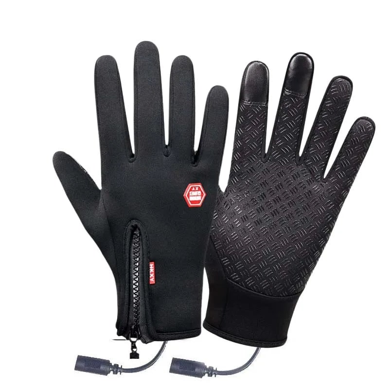 Verwarmbare Winterhandschoenen Touchscreen Antislip Waterdicht Oplaadbaar Skiën Wandelen Heren Dames | Sulvida